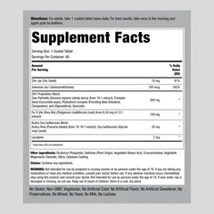 Piping Rock DHT Advanced Hair Formula tablets close-up highlighting easy-to-swallow coating
