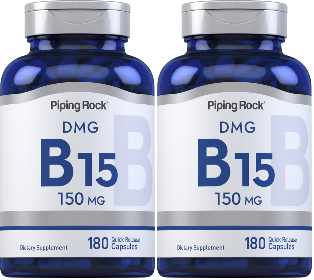 Piping Rock DMG Supplement B15 bottle label