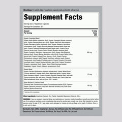 Close-up of Piping Rock Fruits and Veggies bottle