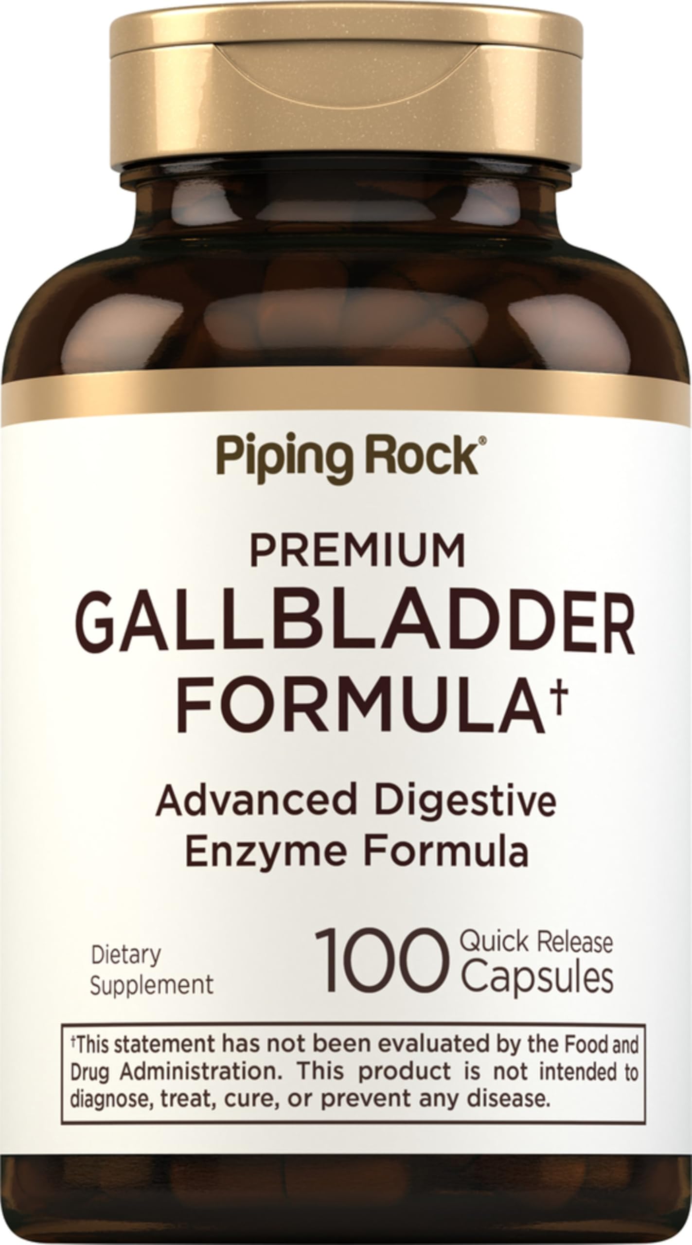 Box of Piping Rock Gallbladder Supplement 100 capsules