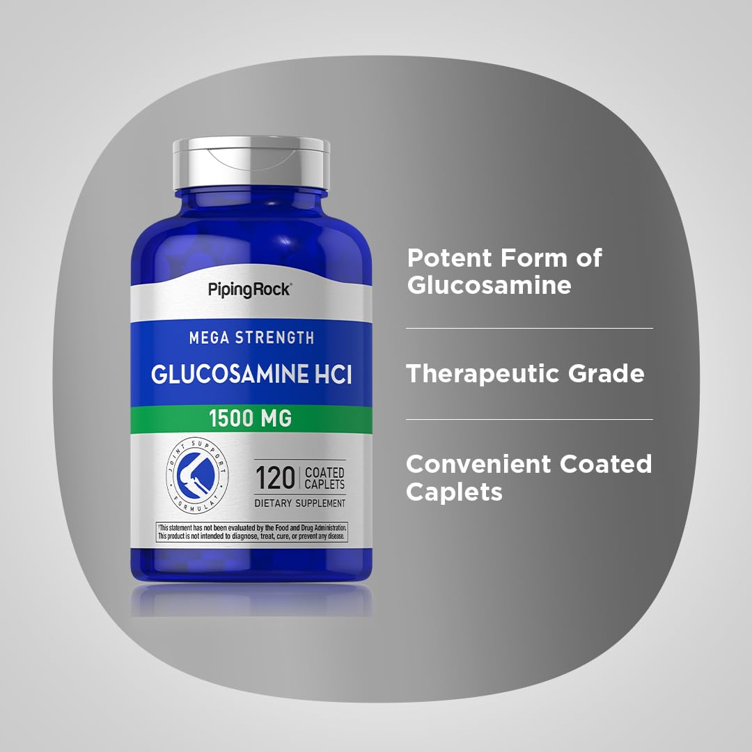 Coated caplets of Glucosamine HCL 1500mg