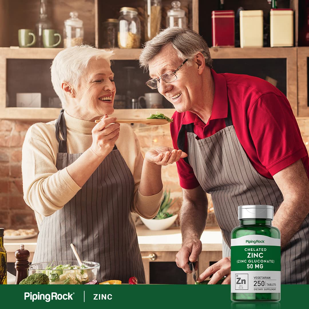 Piping Rock Zinc 50mg High-Potency Chelate