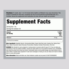 Dropper bottle of Piping Rock Melatonin Berry flavor