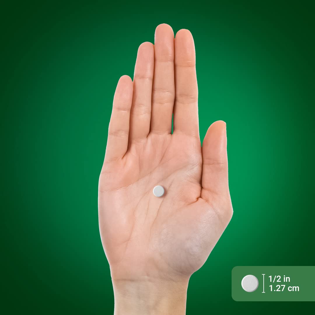 Product packaging and bottle on white background