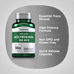 Molybdenum amino acid chelated capsules