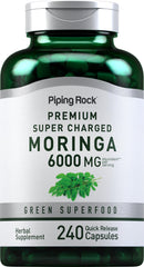 Piping Rock Moringa Oleifera Capsules bottle front view