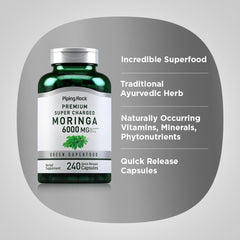 Piping Rock Moringa Oleifera Capsules packaging
