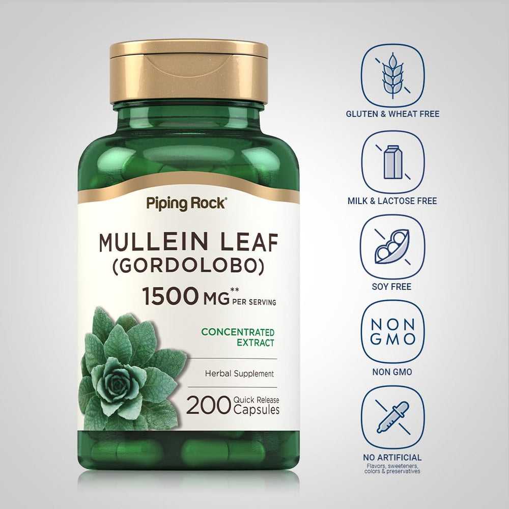 Product packaging for Piping Rock Mullein Leaf Extract