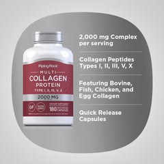Collagen sources: bovine, fish, chicken, and egg