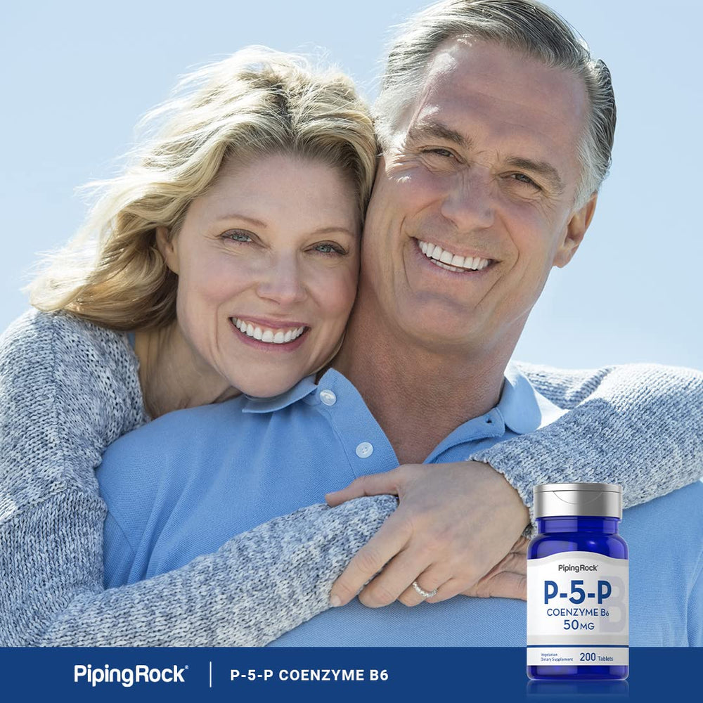 Supplement facts panel for P5P Vitamin B6