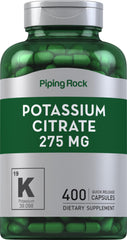 Piping Rock Potassium Citrate bottle with 400 capsules