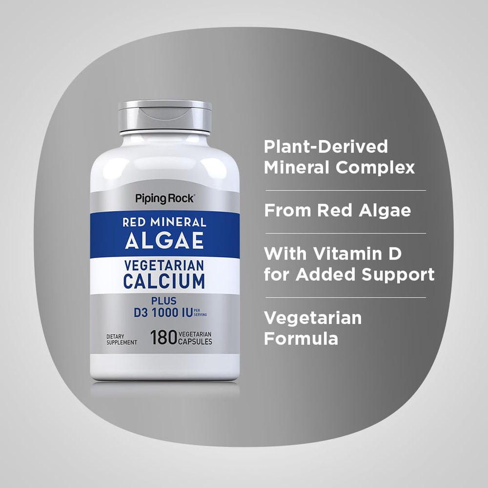 Vegetarian calcium supplement packaging