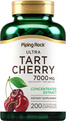Bottle of Piping Rock Tart Cherry Extract Capsules with 200-count