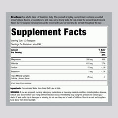 Piping Rock Trace Mineral Liquid 8 fl oz bottle