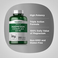 Graphic showing magnesium oxide, citrate and aspartate