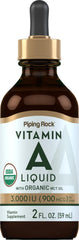 Piping Rock Vitamin A Liquid bottle – front view