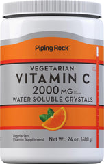 Piping Rock Vitamin C Powder container - front view
