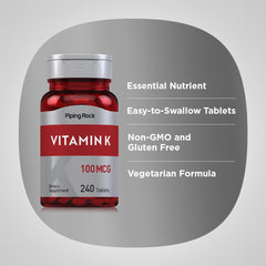 Non-GMO and gluten-free Vitamin K product image