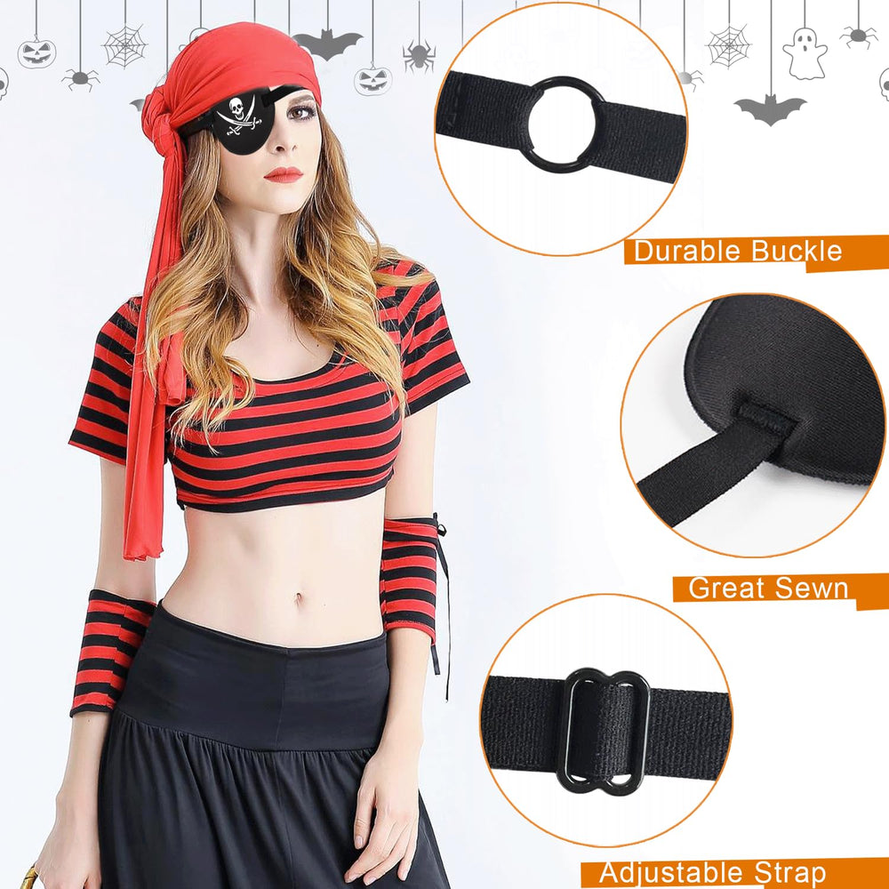 Pirate eye patch for Halloween costume