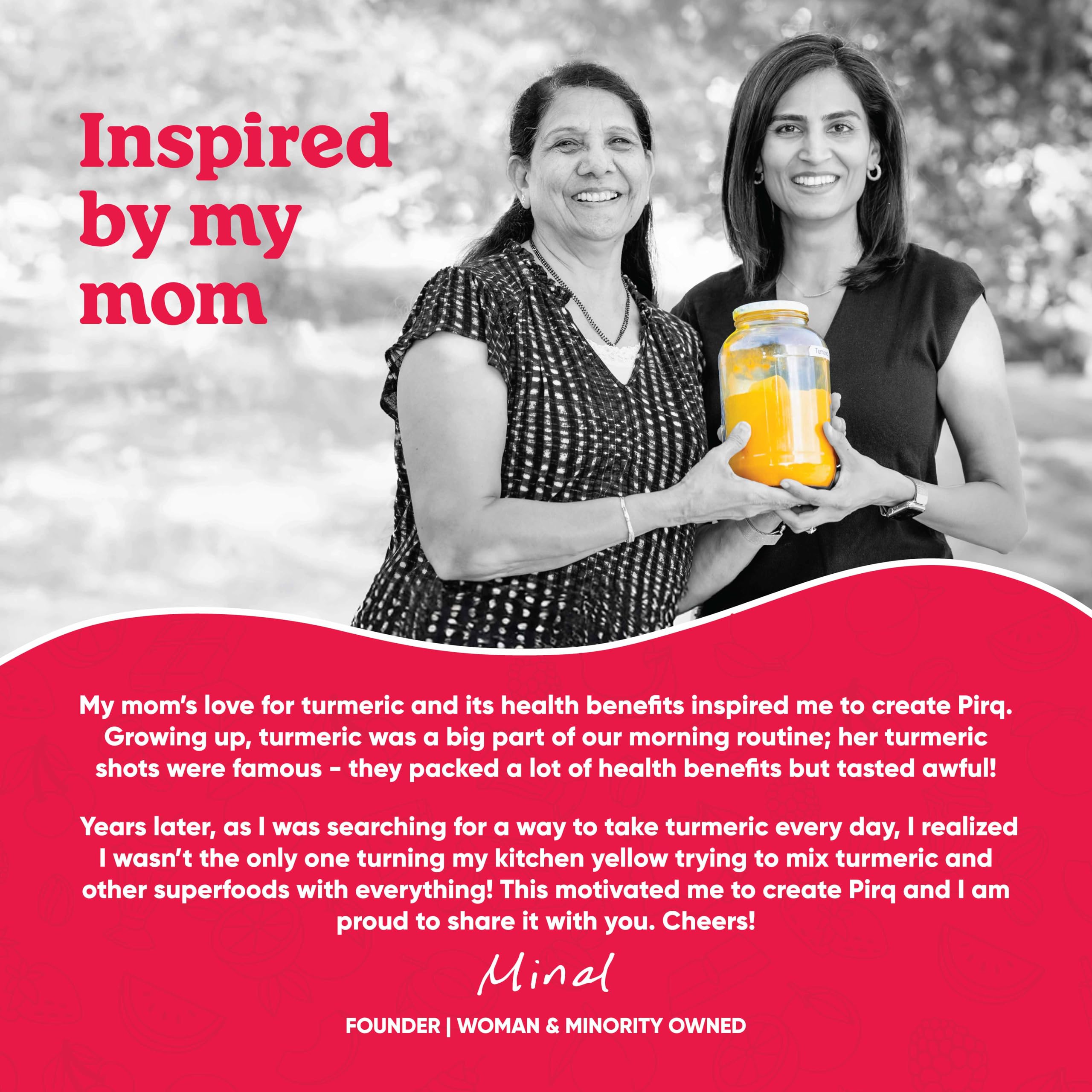 Pirq packaging image shows gluten and dairy free, zero sugar, vegan formula