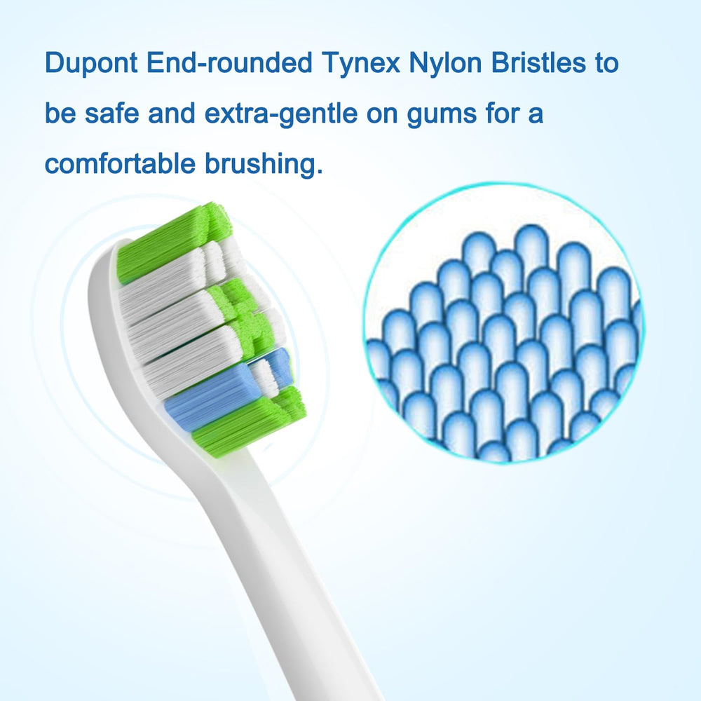 Medium-soft bristles for effective cleaning