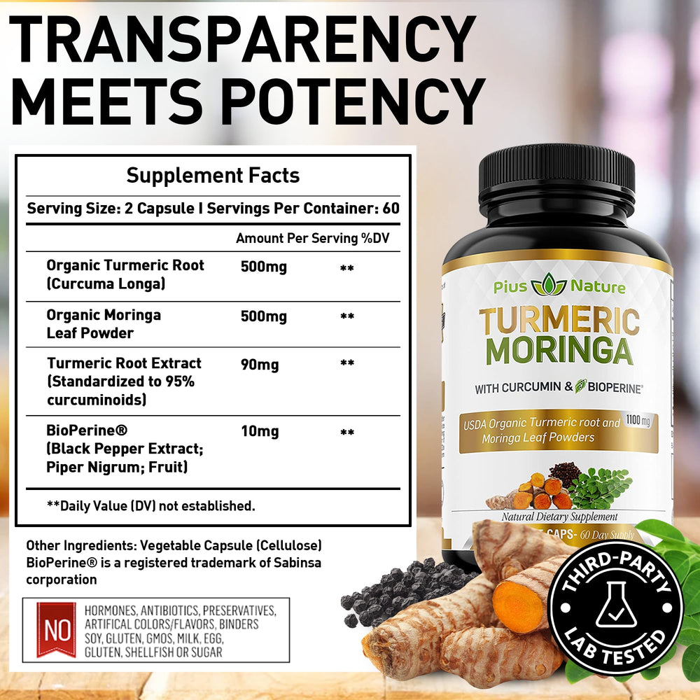 BioPerine (black pepper extract) for absorption