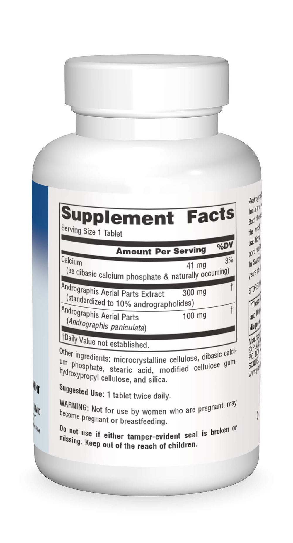 Andrographis whole-leaf extract with 60 tablets