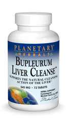 Planetary Herbals Bupleurum Liver Cleanse bottle label