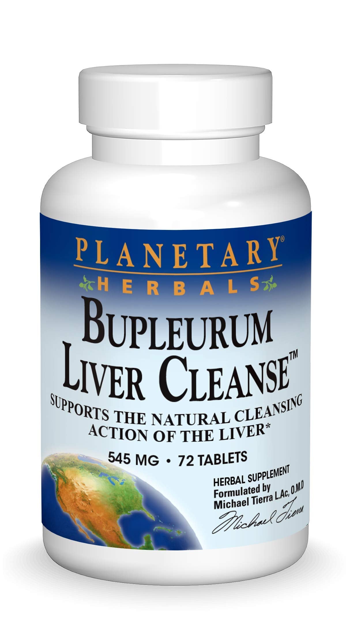 Planetary Herbals Bupleurum Liver Cleanse bottle with label