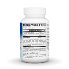 Close-up of Calm Child 72 Tabs bottle