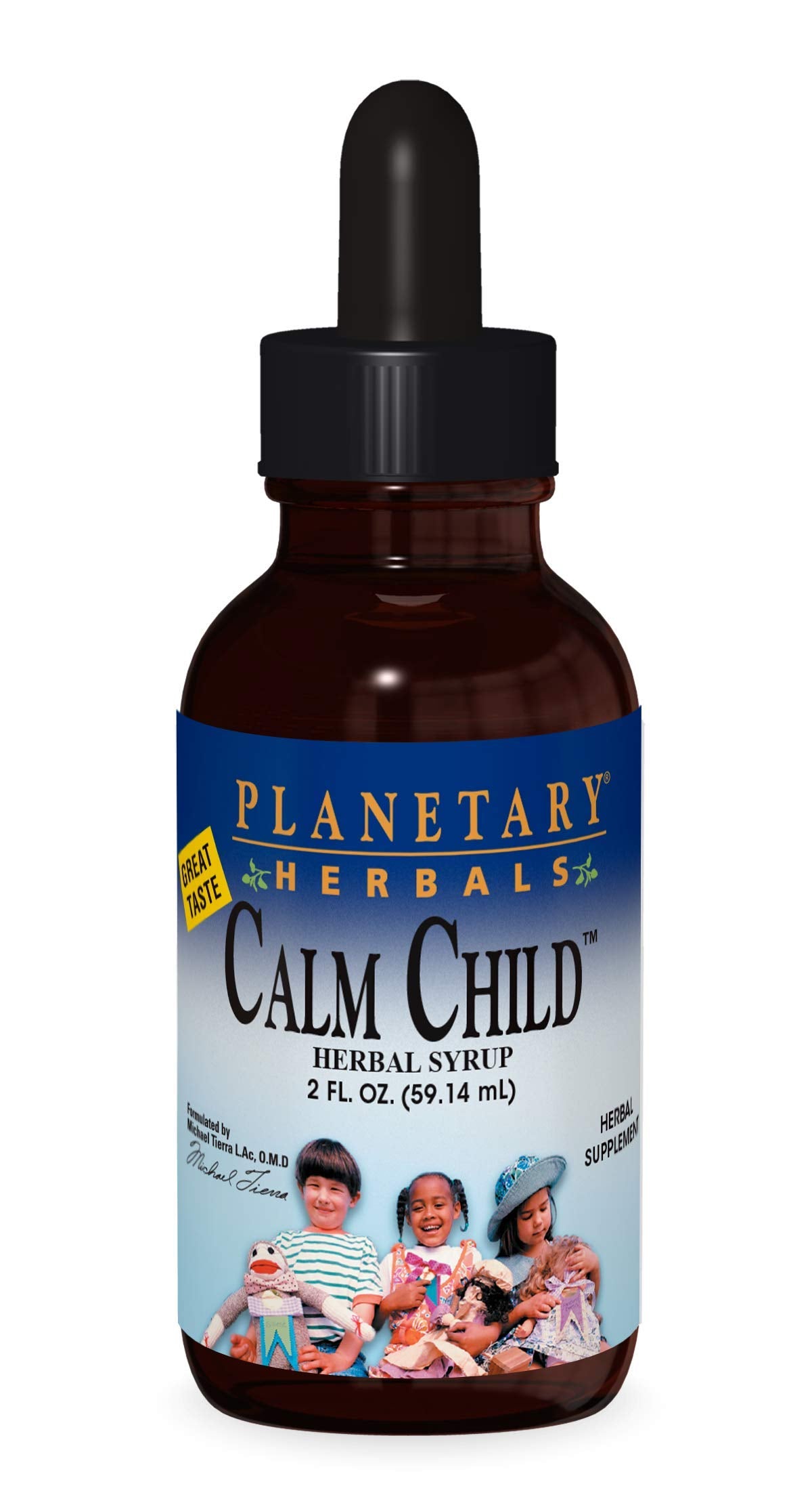 Planetary Herbals Calm Child syrup bottle front view