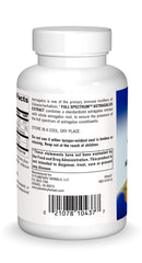 Label on Full Spectrum Astragalus Extract bottle