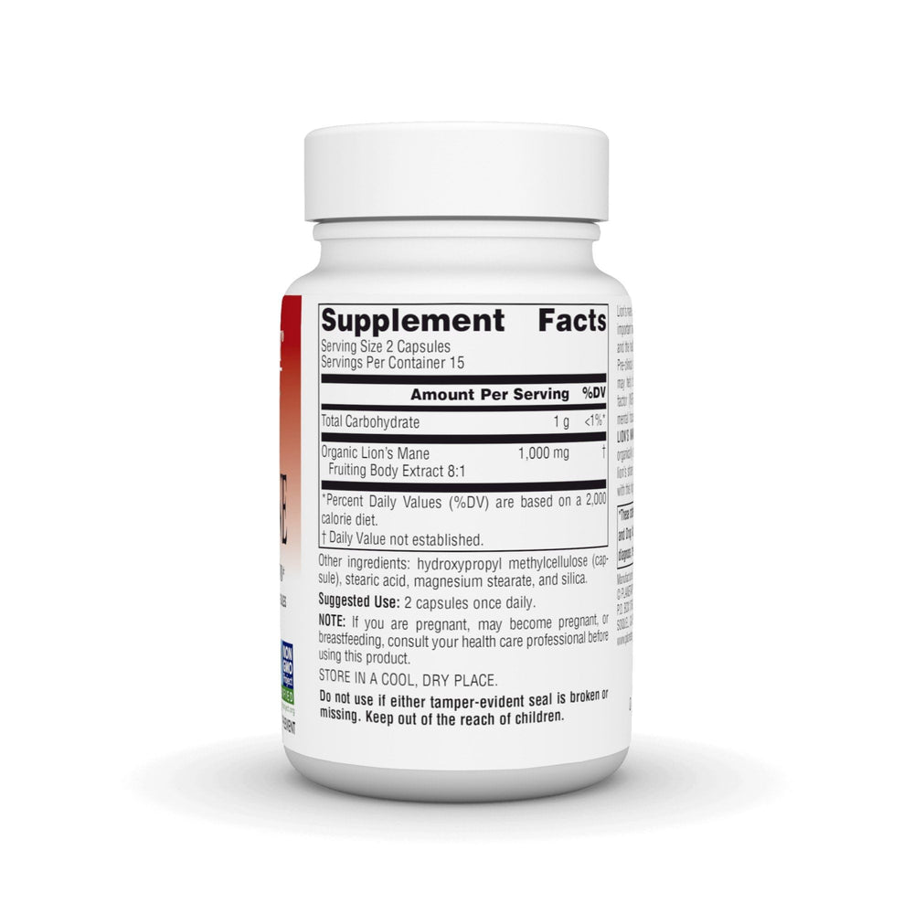 Box packaging of Planetary Herbals Lion's Mane 1000 mg