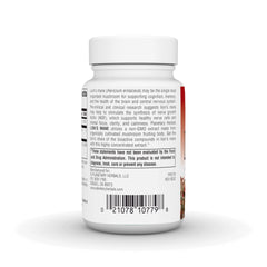 Lion's Mane 1000 mg label close-up