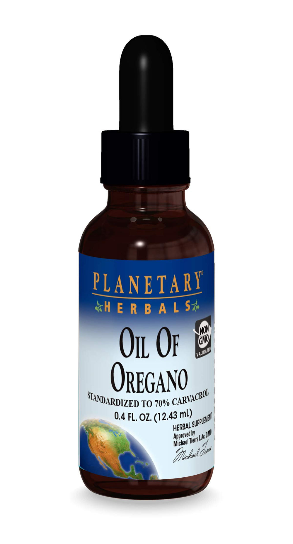 Planetary Herbals Oil of Oregano 5 oz bottle