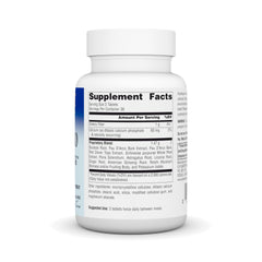 Close-up view of Planetary Herbals Pau D'Arco Deep Cleansing bottle