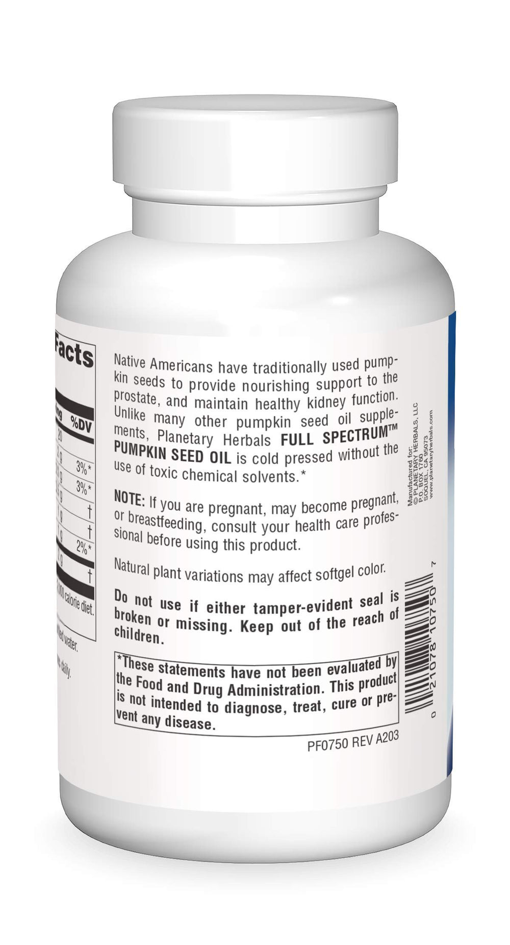 Close-up of pumpkin seeds rich in zinc