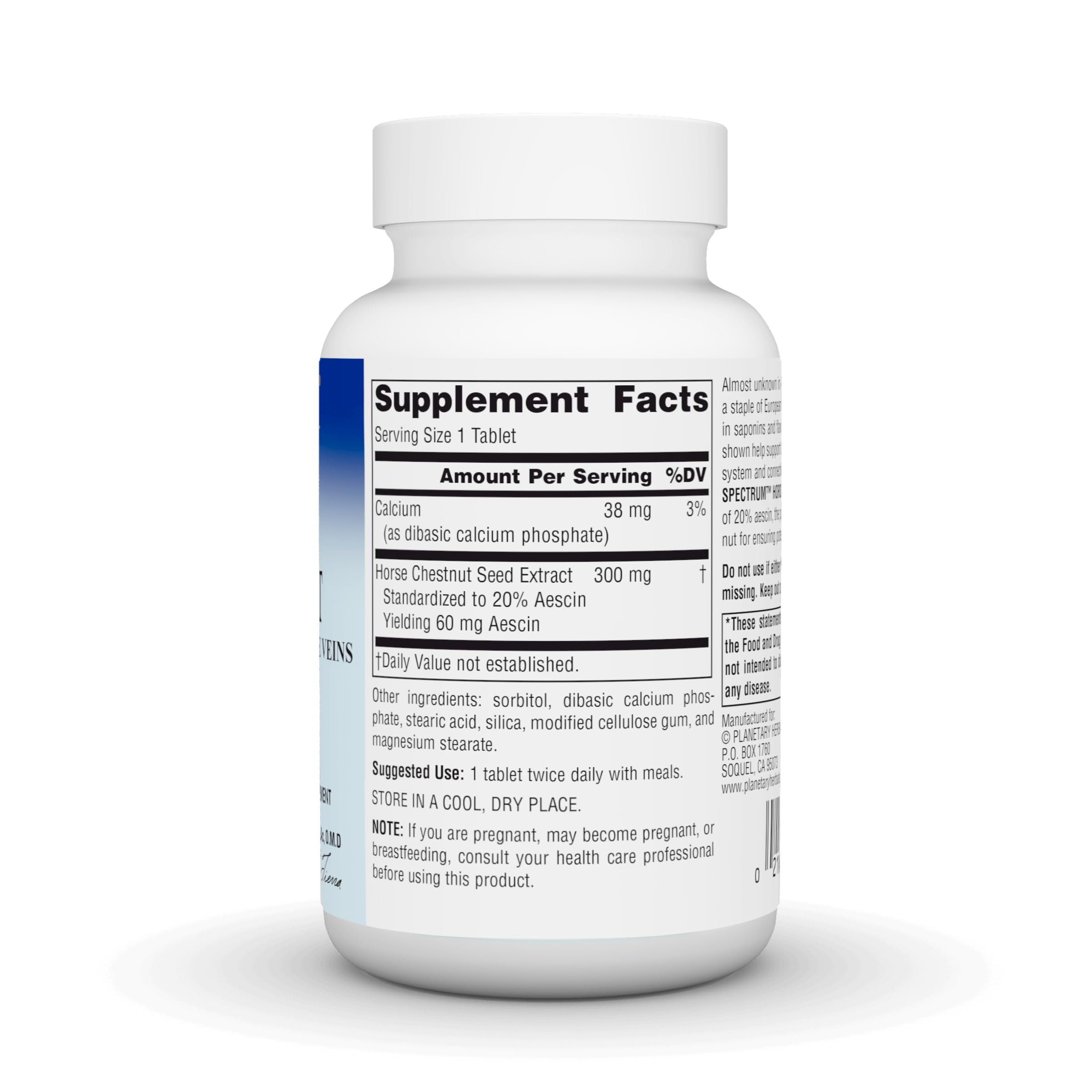 Supports the health of veins and capillaries