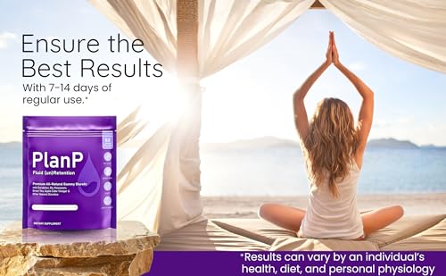 PlanP berry-flavored gummies close-up promotes enjoyable daily wellness