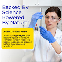 Plant-based diet digestive enzyme support with BeanAssist