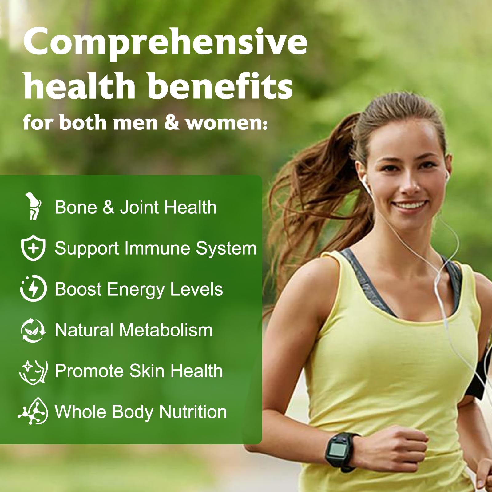 Plant-based Moringa supplement image