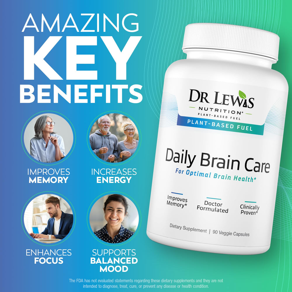 Plant-based nootropic ingredients for memory and focus
