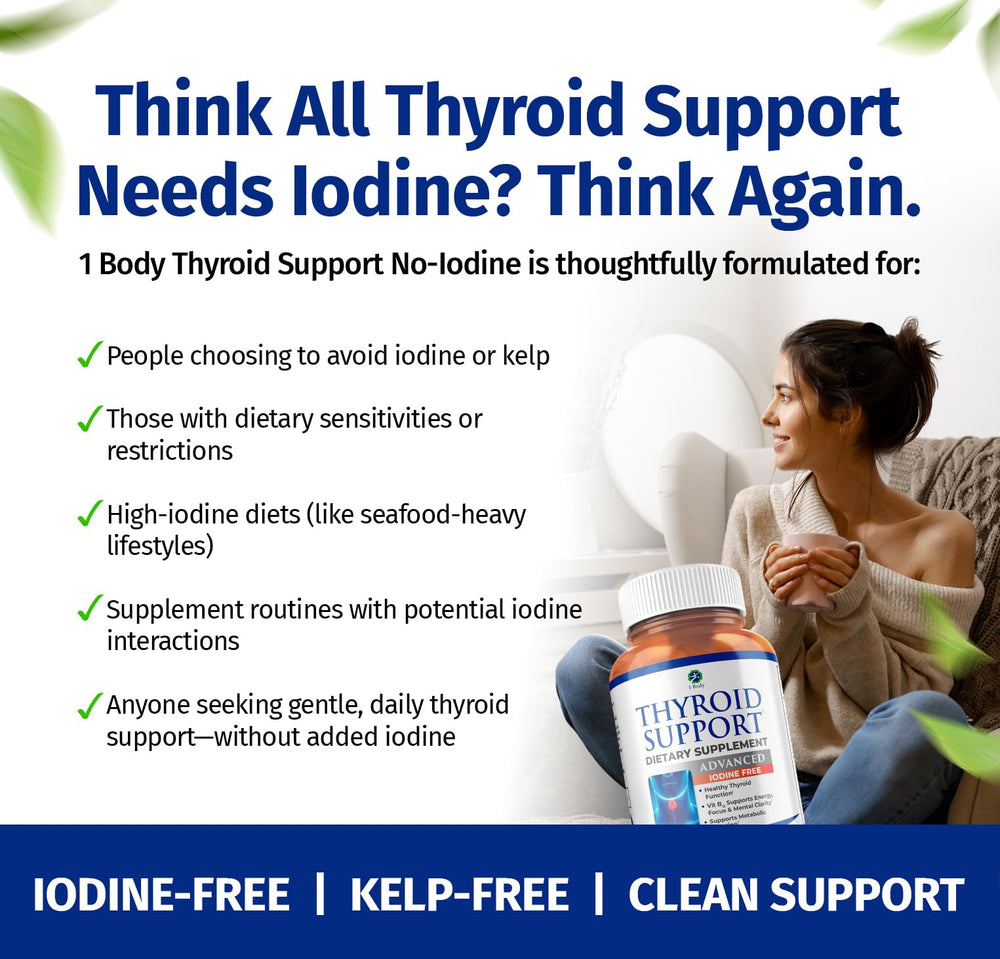 Plant-based thyroid support supplement