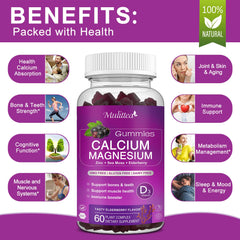 Plant-based calcium from algae with sea moss and minerals