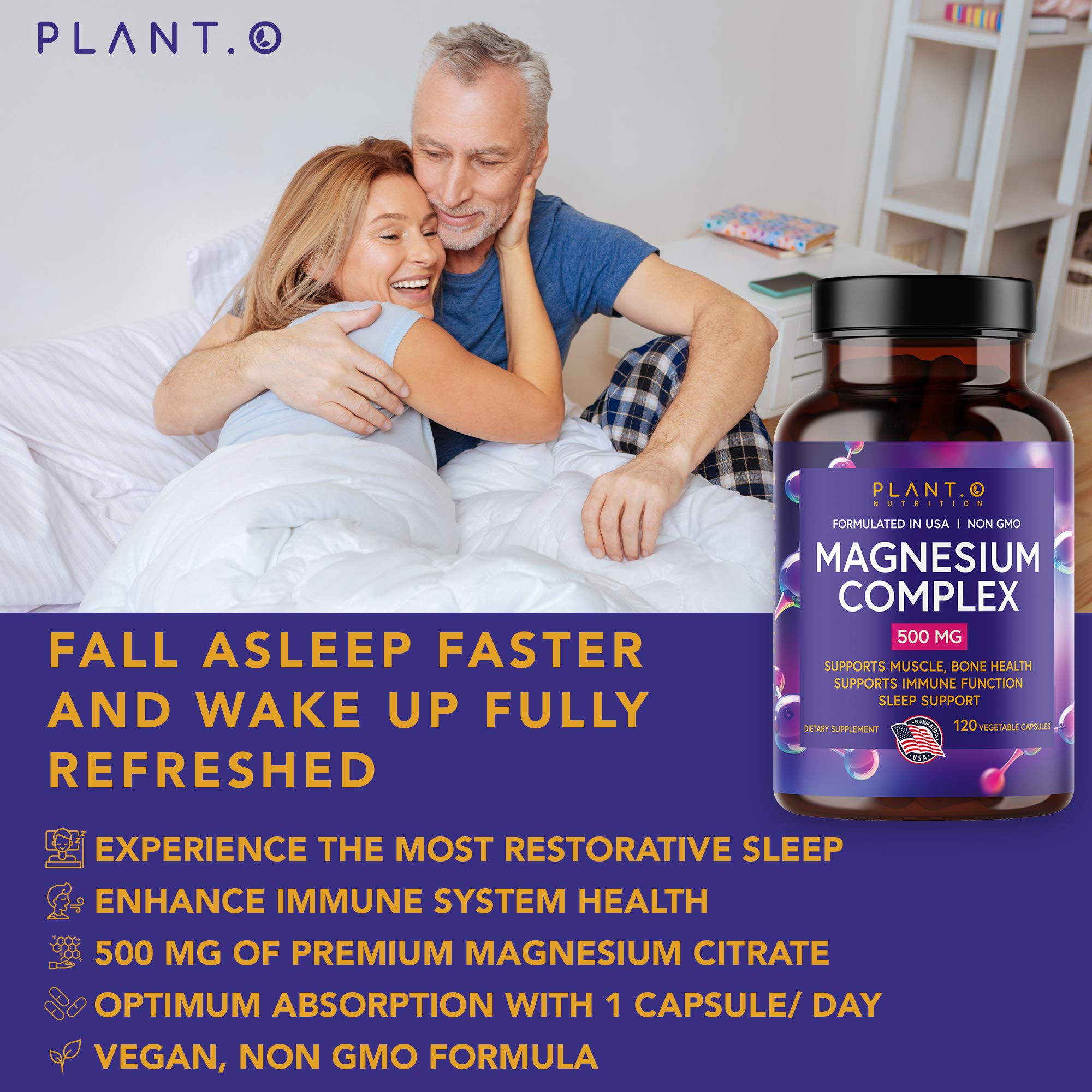 Magnesium for sleep and relaxation support