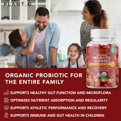 Kids Probiotics Gummies with Non-GMO Citrus Pectin