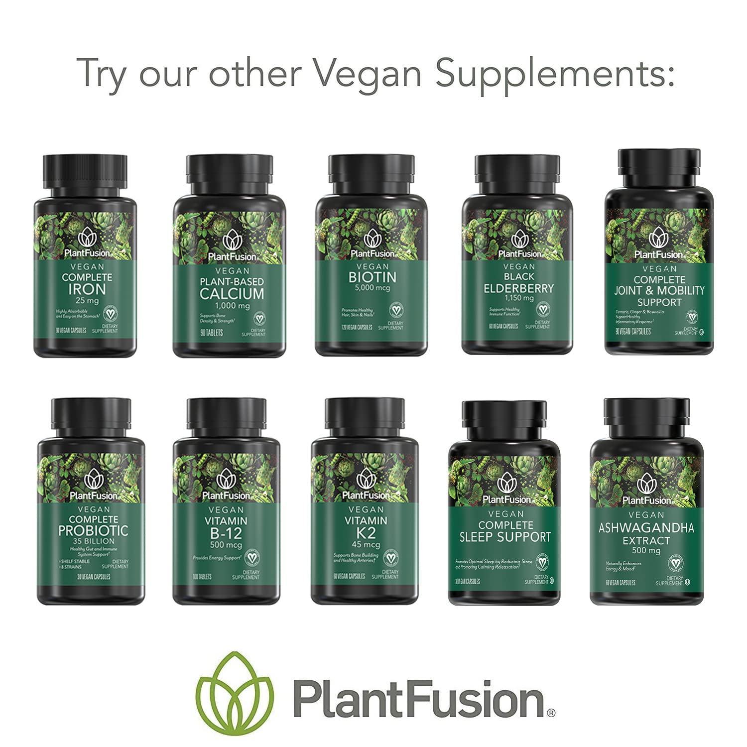 60 vegan tablets per bottle