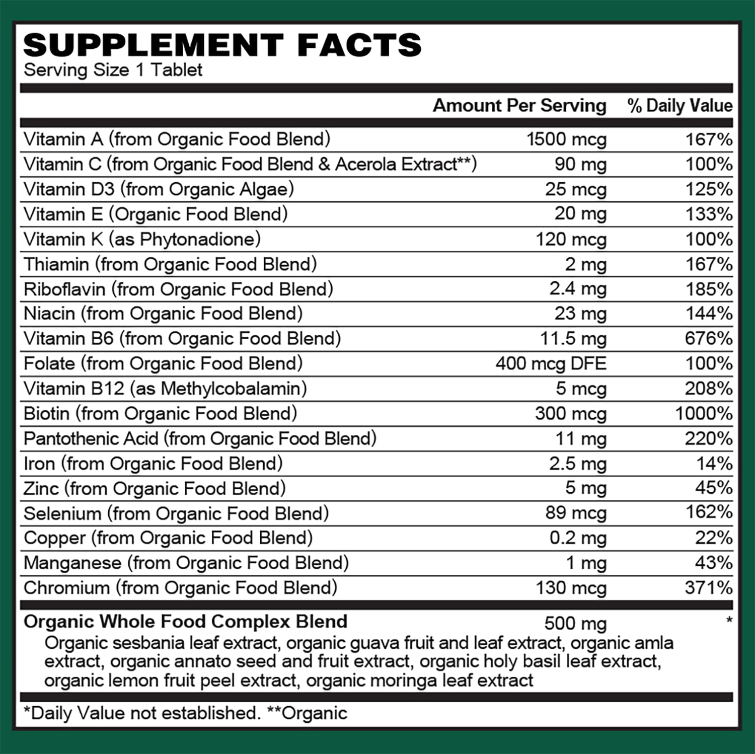 Packaging showing 60 tablets for a 2-month supply