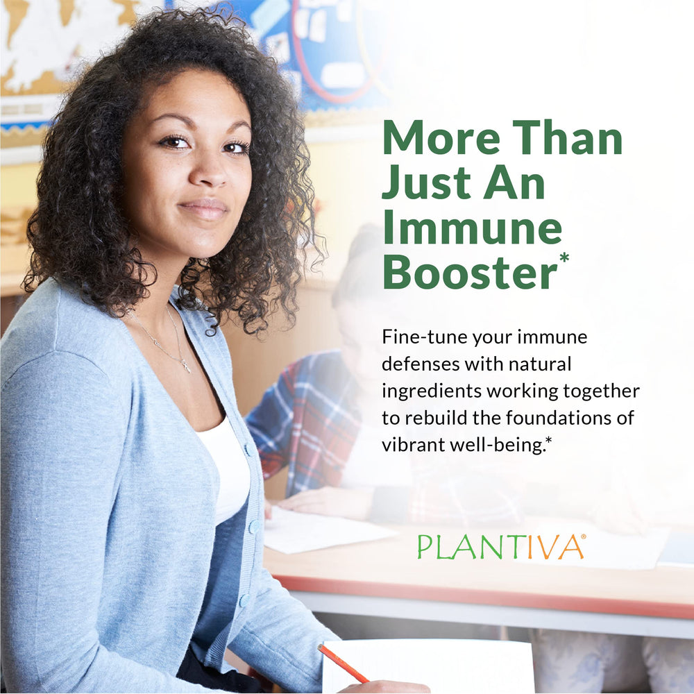 Vegan 60 capsules bottle of Plantiva ImmuneDx