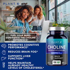 Choline sourced from natural soy lecithin
